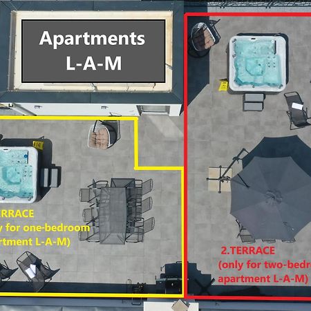 Apartments L-A-M Podstrana Exterior foto